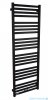 Oltens Vanlig grzejnik łazienkowy 146x50 cm czarny mat 55009300